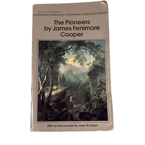 The Pioneers James Fenimore Cooper Bantam Classics 1993 Paperback Book Novel - Picture 1 of 5